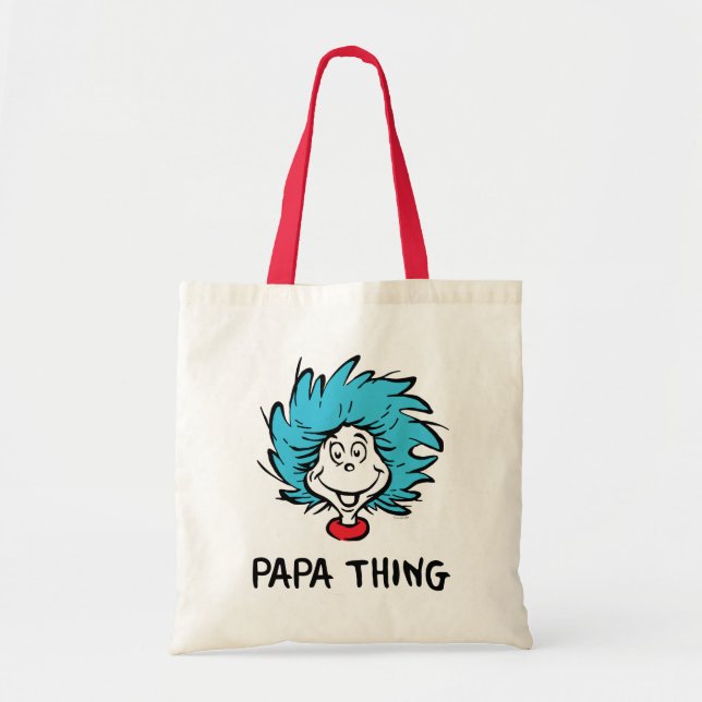 Bolsa Tote Gato no Chapéu | Coisa Dois - Papá Coisa (Frente)
