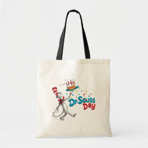 Bolsa Tote Gato no Chapéu   Dia do Dr. Seuss
