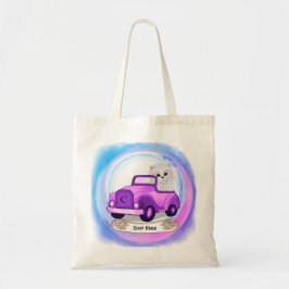 Bolsa Tote Gato Persa Dirigindo Carro
