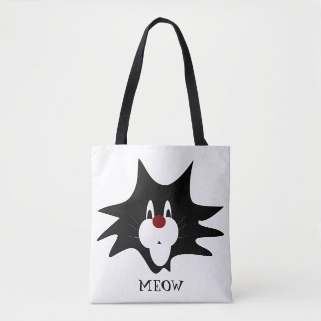 Bolsa Tote Gato preto (Frente)