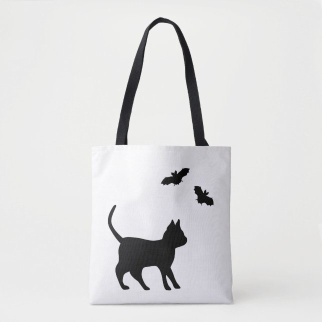 Bolsa Tote Gato Preto com Bat (Frente)