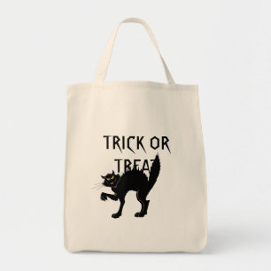 Bolsa Tote Gato Preto Dia das Bruxas