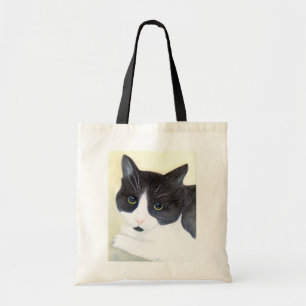 Bolsa Tote Gato Preto e Branco