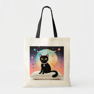 Bolsa Tote Gato Preto - Vamos nos Sentir Confortáveis