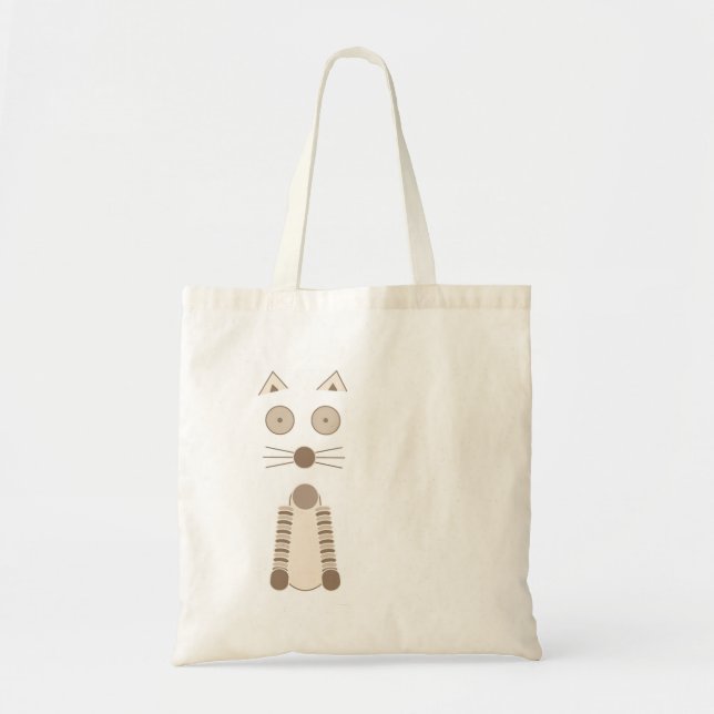 Bolsa Tote Gato Simples (Frente)