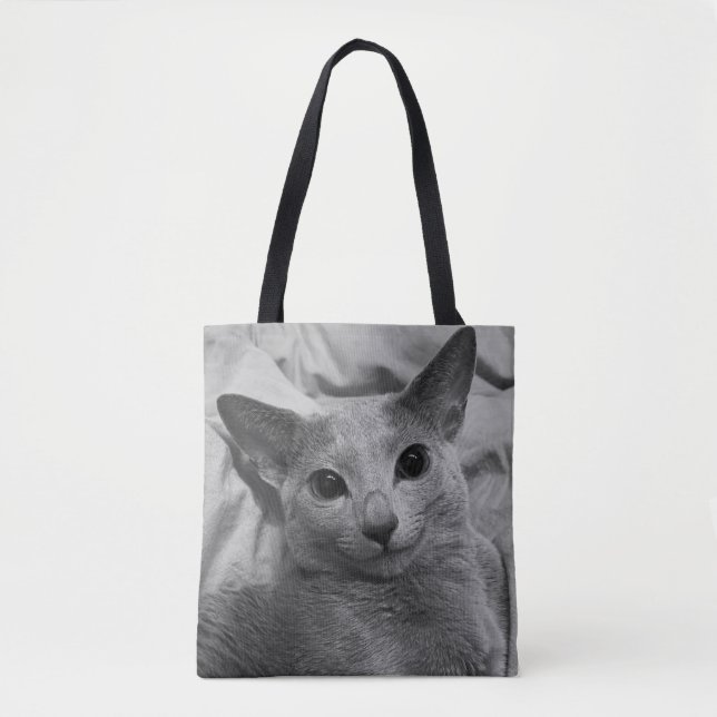 Bolsa Tote Gato sorridente (Frente)