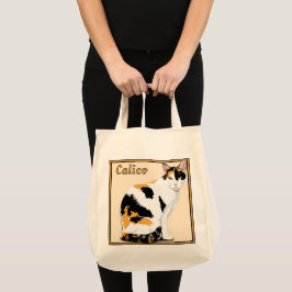 Bolsa Tote Gato Xadrez Personalizado Mercado