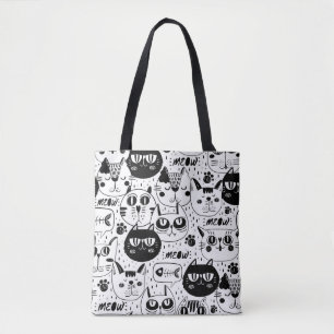Bolsa Tote Gatos
