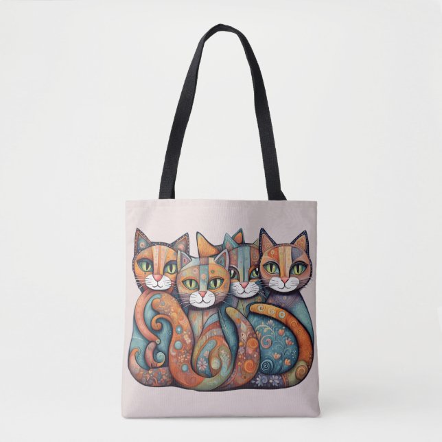 bolsa tote gatos calmantes 3 (Frente)