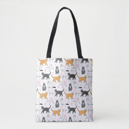 Bolsa Tote Gatos Cons