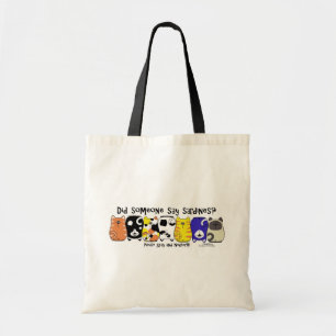 Bolsa Tote Gatos De Sardine