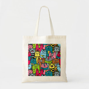 Bolsa Tote Gatos e gatinhos