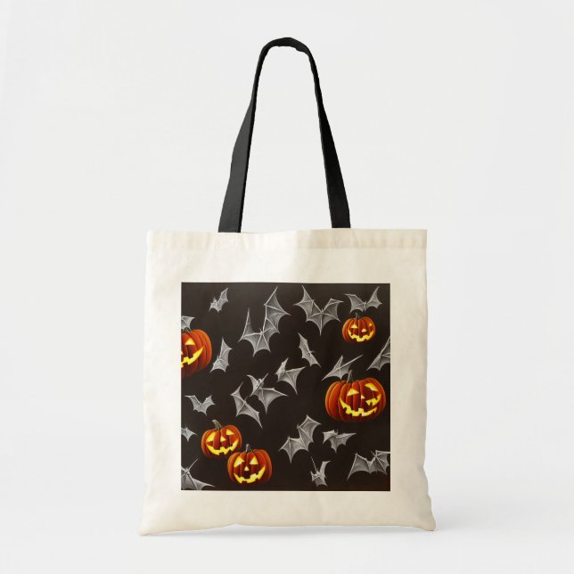 Bolsa Tote Gatos E Lanternas (Frente)