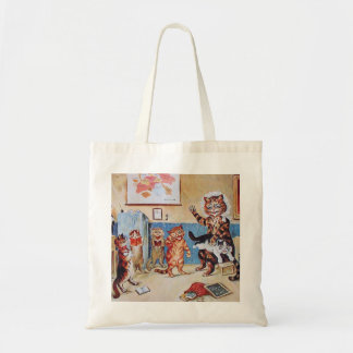 Bolsa Tote Gatos Engraçados: O Gato Malvado de Louis Wain
