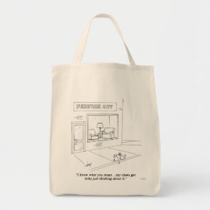 Bolsa Tote Gatos que agarram a mobília