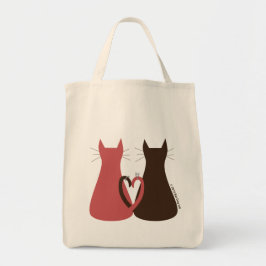 Bolsa Tote Gatos que Wedding o saco