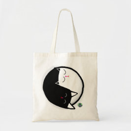 Bolsa Tote Gatos Yin & Yang