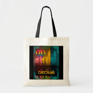 Bolsa Tote Gay do Orgulho Colorido de Interesse Lésbico de Ch