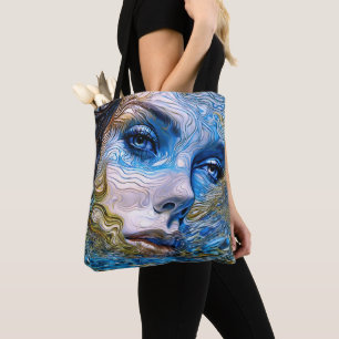 Bolsa Tote "Gaze De Aço" - Mulheres Na Água