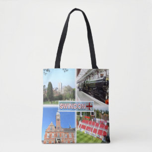 Bolsa Tote GB Swindon ^ Town Center - Museu Ferroviário - Cid