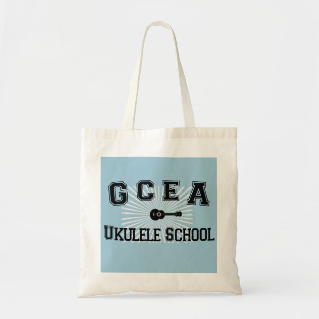 Bolsa Tote GCEA Ukulele School Tote Bag (Frente)