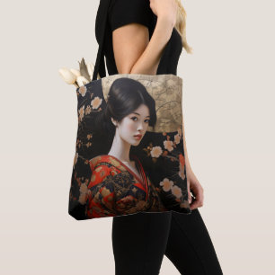 Bolsa Tote Geisha Linda Mulher