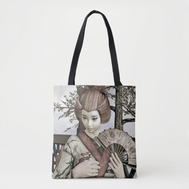 Bolsa Tote Geisha Vintage (Frente)