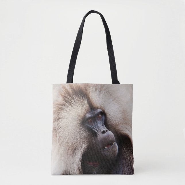 Bolsa Tote Gelada Baboon, Etiópia (Frente)