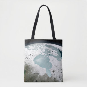 Bolsa Tote Gelo Da Baía De Hudson Em 29 De Abril De 2006.
