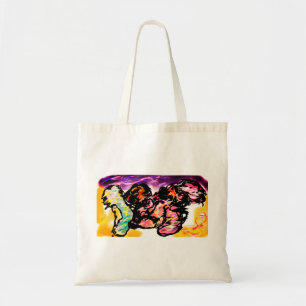Bolsa Tote Gema de axolote rosa