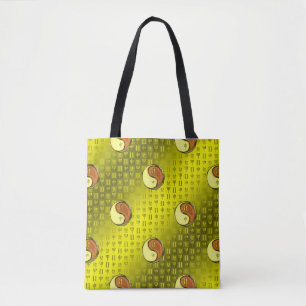 Bolsa Tote Gêmeos & Macaco de Madeira
