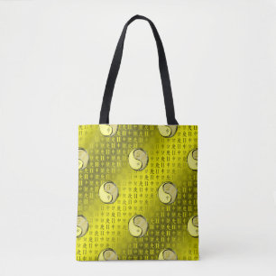 Bolsa Tote Gêmeos & Macaco de Metal