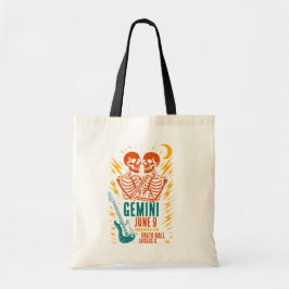 Bolsa Tote Gemini at Erato Hall: Twin-Skeleton Punk Concert