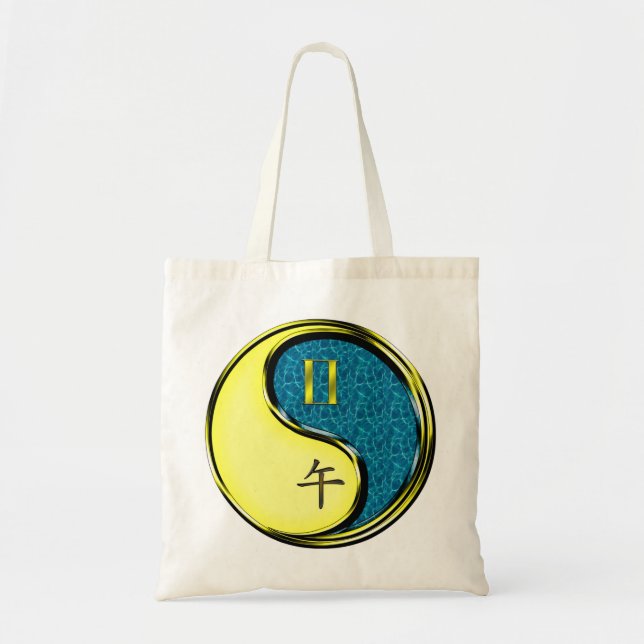Bolsa Tote Gemini & Water Horse (Frente)