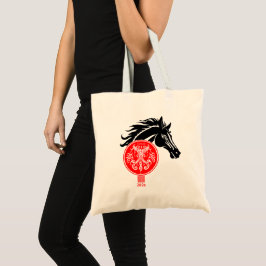 Bolsa Tote Gemini x Ano Personalizado do Cavalo 2026