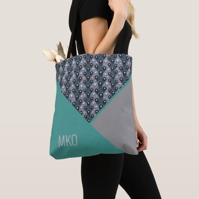 Bolsa Tote Gems Coloridas (Close Up)