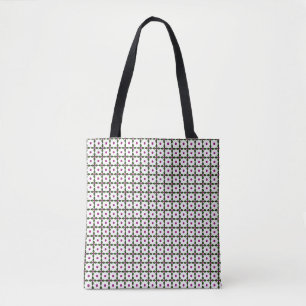 Bolsa Tote Gemstone Art, Purple Green