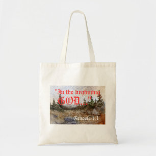 Bolsa Tote Gênesis 1:1 Bag