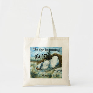 Bolsa Tote Gênesis 1:1 Bag