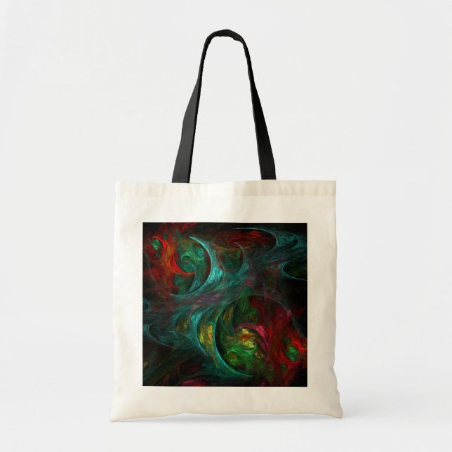 Bolsa Tote Gênesis Nova Abstrato Art Tote Bag (Frente)