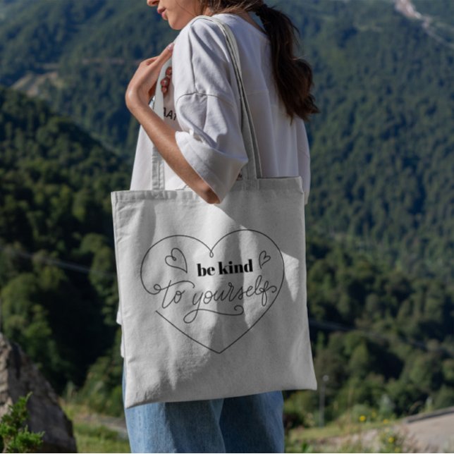 Bolsa Tote Gentil Para Você Mesmo Saco De Toque (Criador carregado)