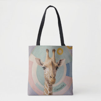 Bolsa Tote Gentle Giant: Pastel Giraffe