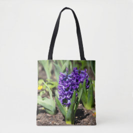 Bolsa Tote Geocinto Azul na primavera