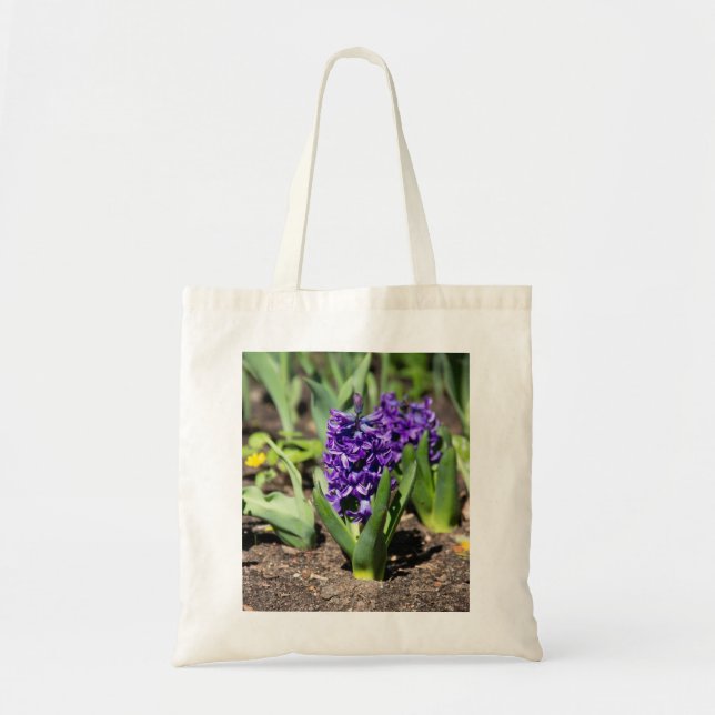 Bolsa Tote Geocinto Azul na primavera (Frente)