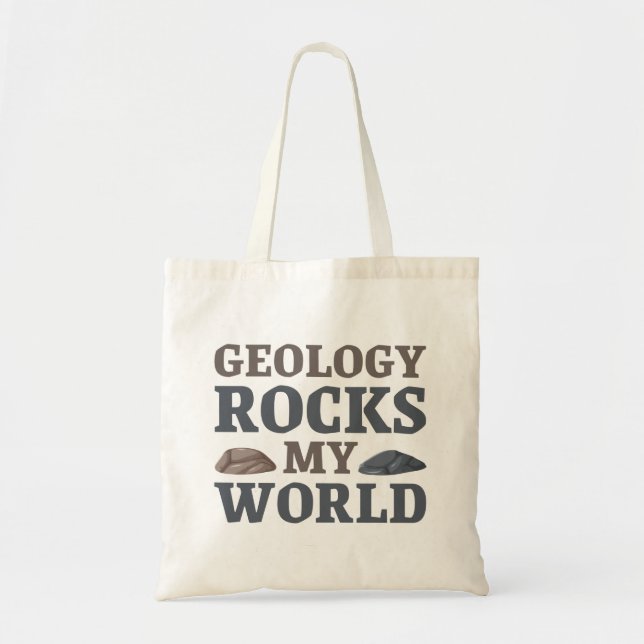Bolsa Tote Geologia Enrola Meu Mundo (Frente)
