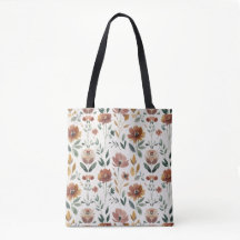 Geometria Floral Boho – Padrão de Flor Selvagem Te