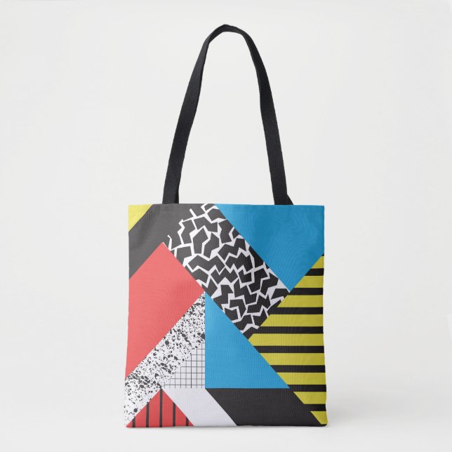 Bolsa Tote Geometria Moderna: Estilo sem Abstrato (Frente)