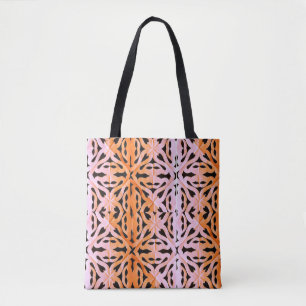 Bolsa Tote Geometria Oculta da Natureza Abstrata Geométrica