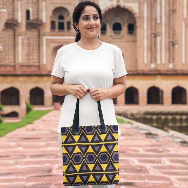 Bolsa Tote Geometria sagrada (Criador carregado)