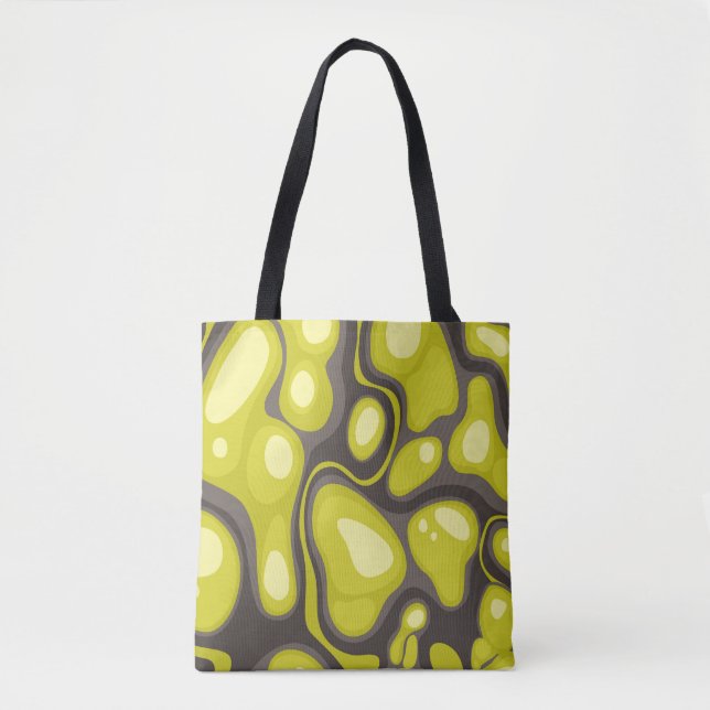 Bolsa Tote Geometric seamless pattern from spots. Abstract ca (Frente)